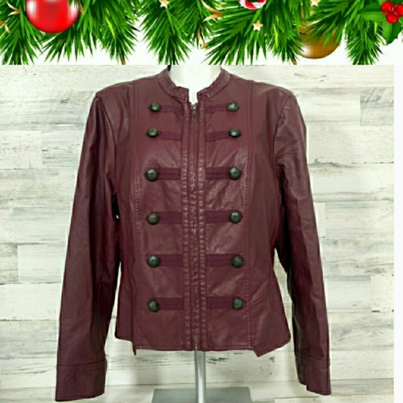 torrid Jackets & Blazers - 🎁FRIDAY ONLY!!!!WINE TORRID MILITARY JACKET